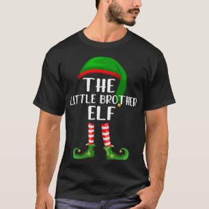 Matchande familjejul Den lilla brodern Elf T Shirt
