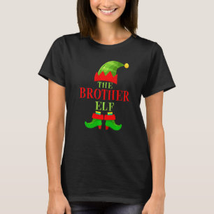 Matchande familjen Broder Elf Jul Pj-grupp T Shirt