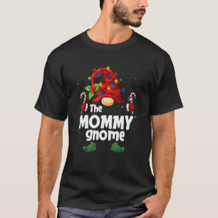 Matchande familjen Mommy Gnome julgrupp T Shirt