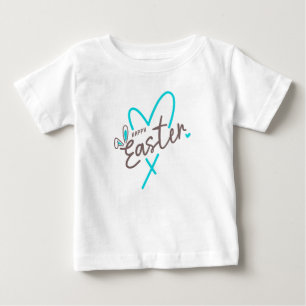 Matchande familjens glada påsk t shirt
