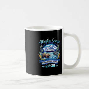 Matchande familjevänner och grupp Alaskan Alaska C Kaffemugg