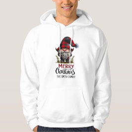 Matchande Family Gnome God jul | Roligt Hoodie