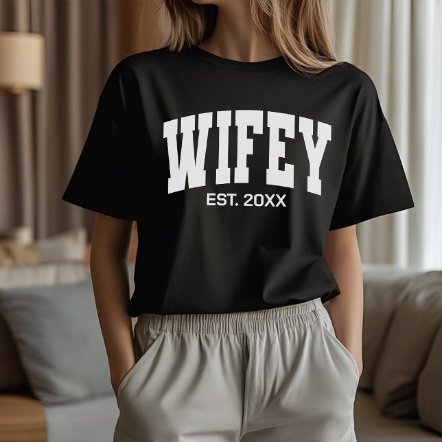 Matchande fru- och makeskjortor för nygifta t shirt (couple honeymoon shirt, funny wedding shirts, custom couple shirt, husband and wife gift,)