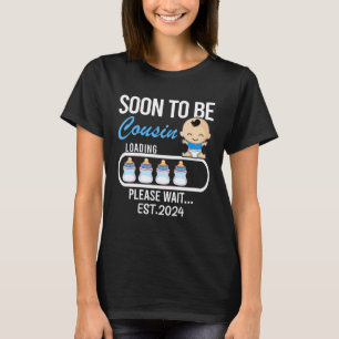 Matchande graviditetsannonsering Snart blir kusin T Shirt