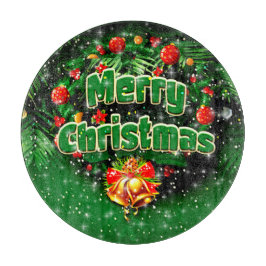 Matchande Grönt God jul Guld Klockor