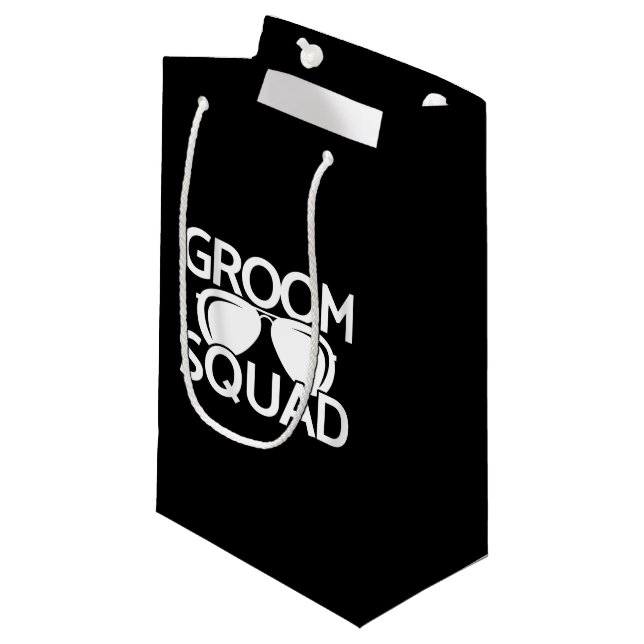 Matchande Groomsman Group Bachelor Party Squad (Framsidan Vinklad)