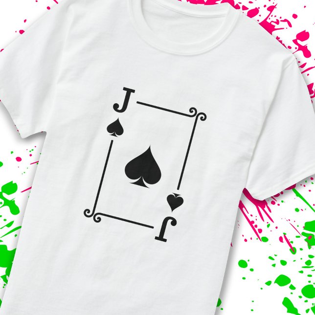 Matchande Jack Spades Kostym-spelkort - modernt T Shirt (Skapare uppladdad)