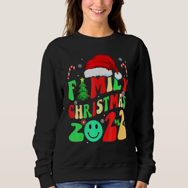 Matchande jul 2022 Team Santa Tomte Trupp T Shirt (Framsida)