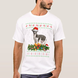 Matchande julbelysning för familjen t shirt