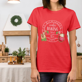 Matchande julklapp för vitkaka t shirt