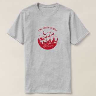 Matchande julklappsfamilj T-Shirt