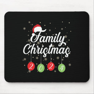 Matchande jultomten och presentfamiljen Christma Musmatta