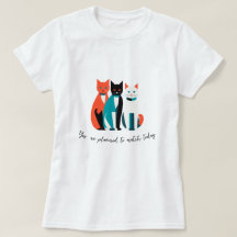 Matchande Katter Trio T-Shirt