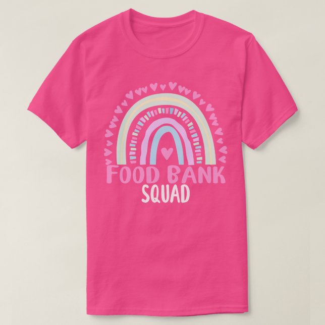 Matchande kvinnor i matbanken Squad Party T Shirt (Design framsida)