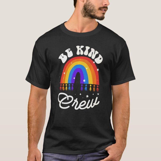 Matchande lärarinna Student be om besättningsgorge T Shirt (Framsida)