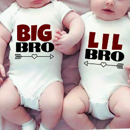 Matchande lillbroder t shirt