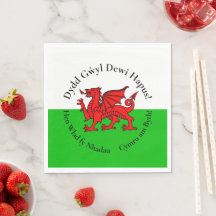 Matchande Lunchen för St Davids dag med Walisiska 