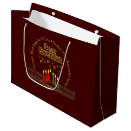 Matchande Lycklig Kwanzaa sju principer