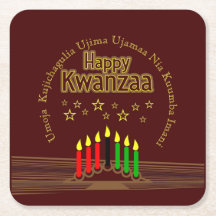 Matchande Lycklig Kwanzaa sju principer