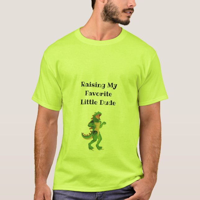 Matchande Pappa & Son T-Shirt: "Raising My Favorit T Shirt (Framsida)