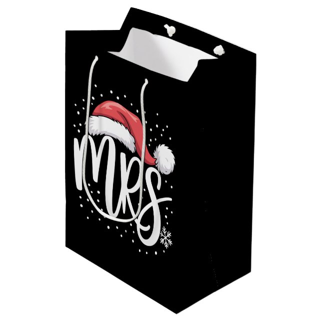Matchande par Herr Fru Bröllop Jul Ful Santa (Framsidan Vinklad)