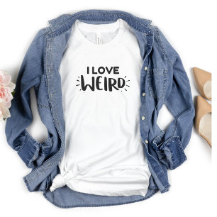 Matchande Par Konstig T-Shirt Hennes