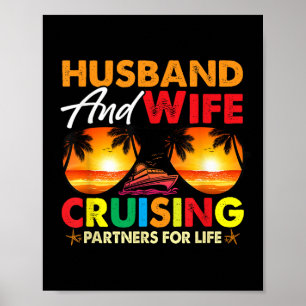 Matchande par make och hustru cruising 2025 kryssn poster