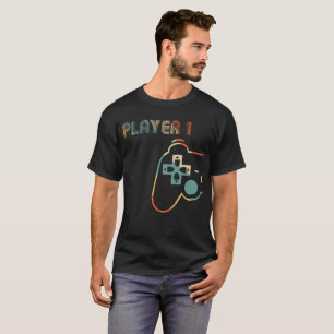 Matchande spelarpar Player 1 Player 2 T Shirt