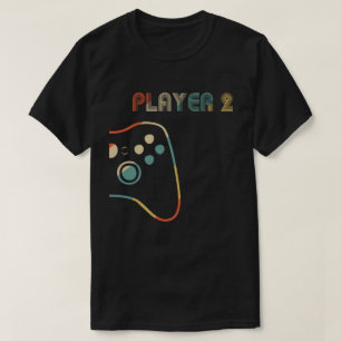 Matchande spelarpar Player 1 Player 2 T Shirt