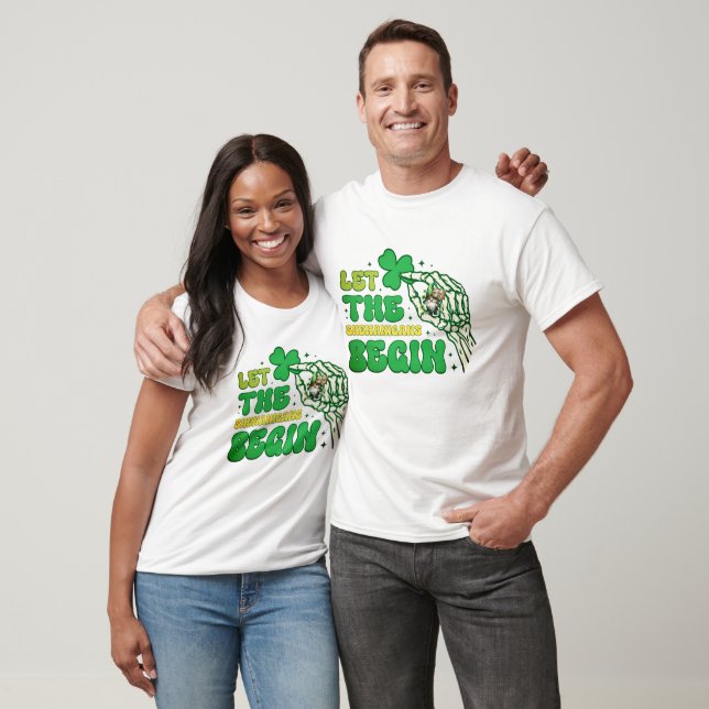 Matchande St. Patrick's Day bus och rackartyg T Shirt (Unisex)