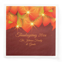 Matchande Thanksgiving Orange Löv-årsdag