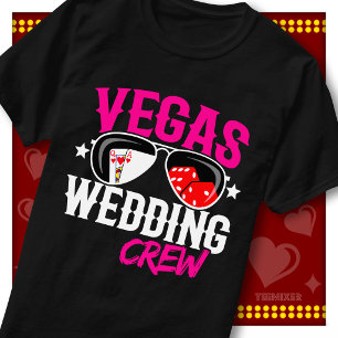 Matchande Vegas bröllopspartaj Cute Bridal T Shirt