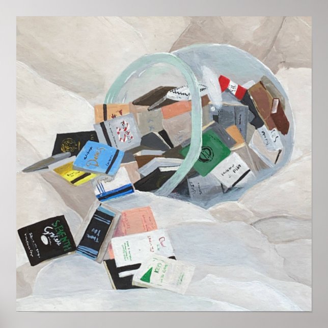 Matchböcker Poster (Framsidan)