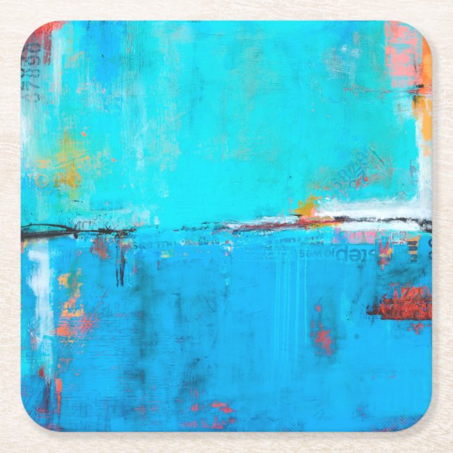 Matchbox Blues 5 Underlägg Papper Kvadrat (Framsidan)