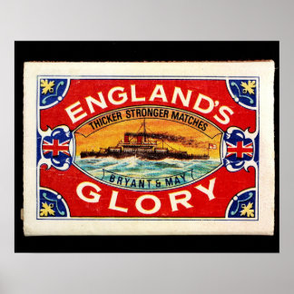 matchbox Englands glory Poster