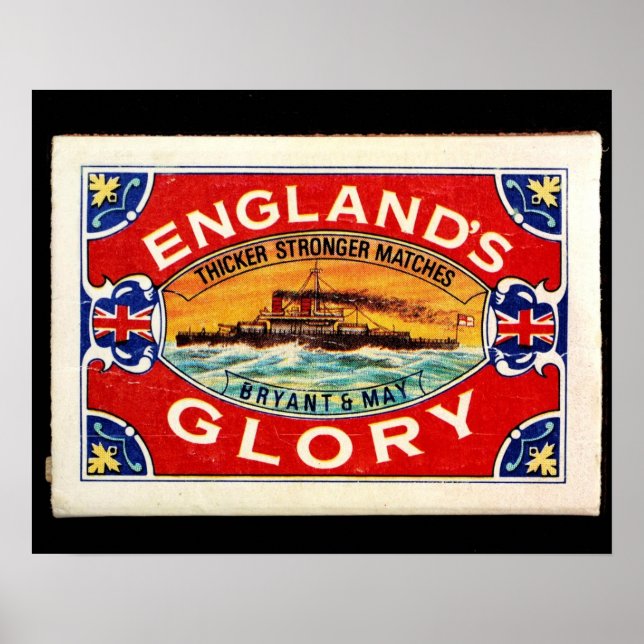 matchbox Englands glory Poster (Framsidan)