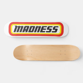 Matchbox? Galenhet! Old School Skateboard Bräda 21,6 Cm