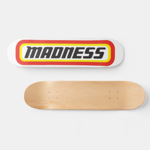 Matchbox? Galenhet! Old School Skateboard Bräda 21,6 Cm