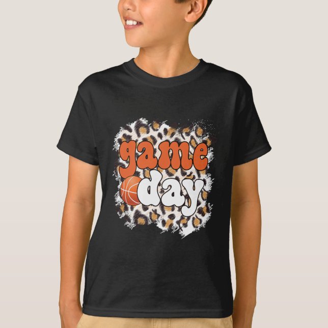 Matchdag Leopard Skiss Matchdag  T Shirt (Framsida)