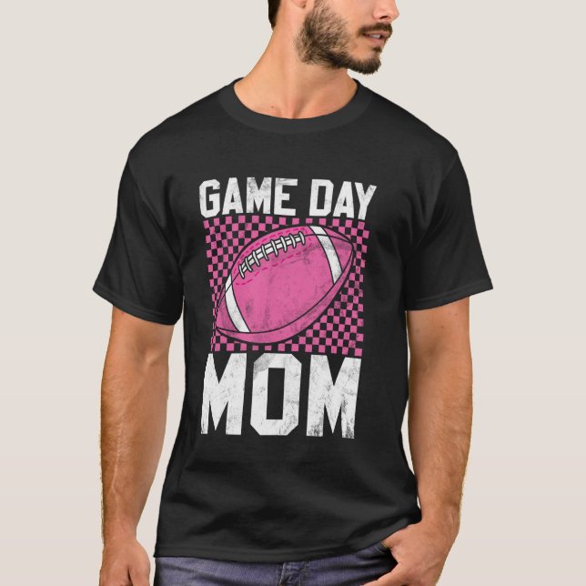 Matchdag Mamma Fotbollsmamma T Shirt (Framsida)
