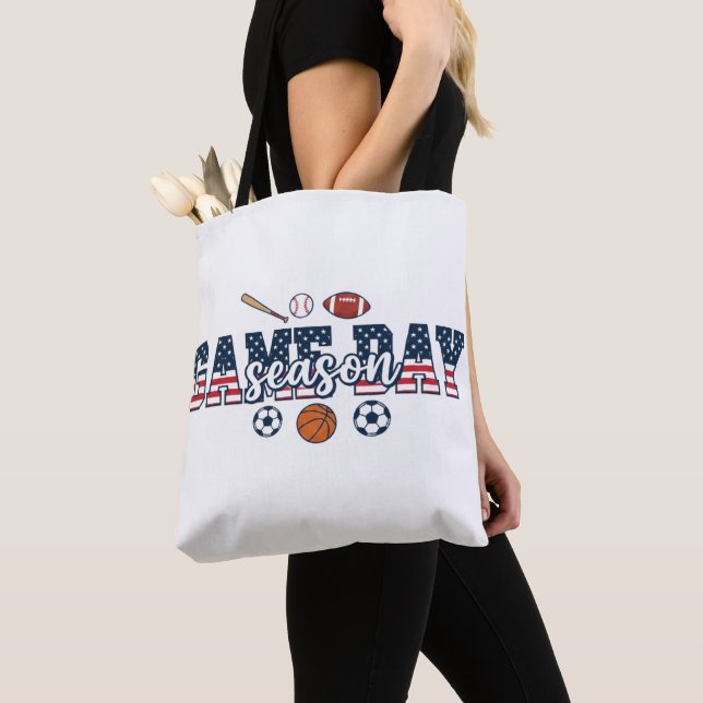 Matchdagens säsong Patriotiska flervalspresent för Tygkasse (Närbild)