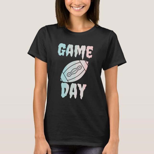 Matchdagens vintage fantasy fotboll citat t shirt (Framsida)