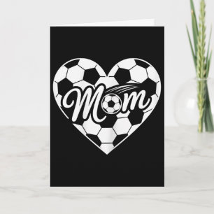 Matchdags Lagidrott Hjärtans Dag Fotbollsmamma Kort