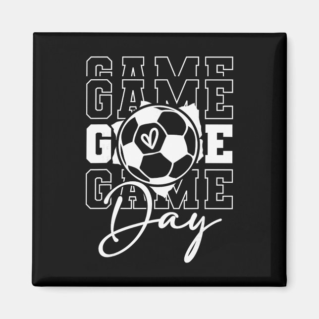 Matchdagsfotboll  magnet (Framsidan)