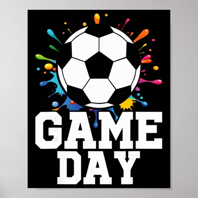 Matchdagsfotboll Matchdag  Poster (Framsidan)