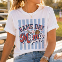 Matchdagsmamma Basebollmamma Retro Universitets-