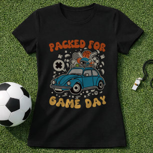Matchdagsresa Packad Sportbil Grafik T Shirt