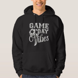 Matchdagsstämning Fotboll Hoodie