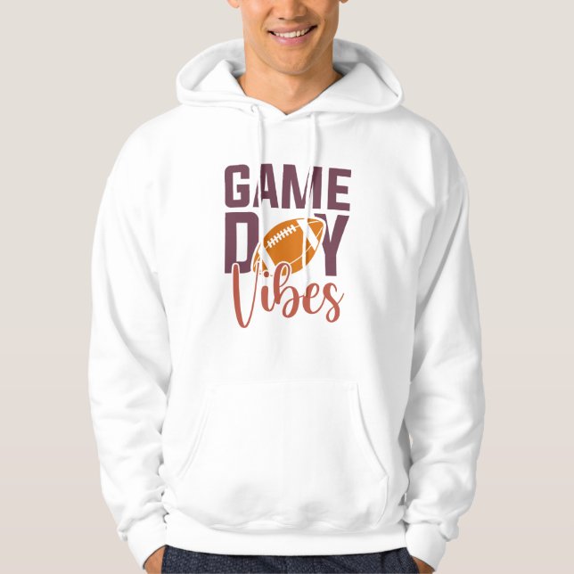 Matchdagsstämning Hoodie (Framsida)