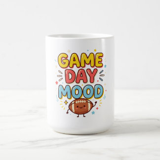 Matchdagsstämning Rolig Fotbollsfan Kaffemugg
